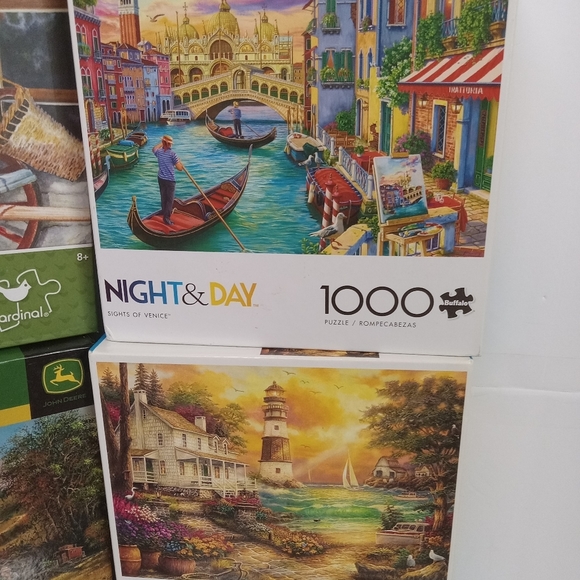 9 Puzzles Lot , 500 to 1000 Pieces - Picture 5 of 12